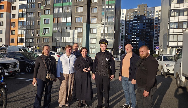 24 августа прошел обход территории по Дмитровскому шоссе, д.169 с корпусами 6 и 7